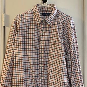 Men’s long sleeve polo